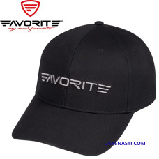 Кепка Favorite Long Silver Logo 60 Black